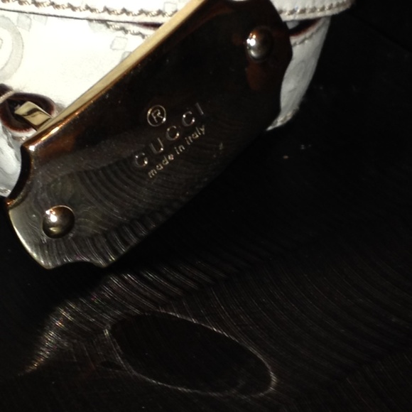 SOLD!!! Off White Double GG Leather Belt - Picture 2 of 7